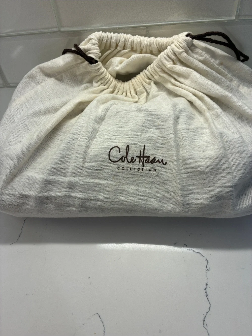 Black Woven Leather Tote Bag - Unbranded